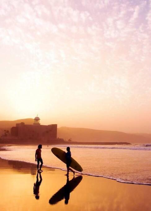 Апартаменты Magnifica Vivienda En La Playa De Las Canteras Лас-Пальмас-де-Гран-Канария Экстерьер фото